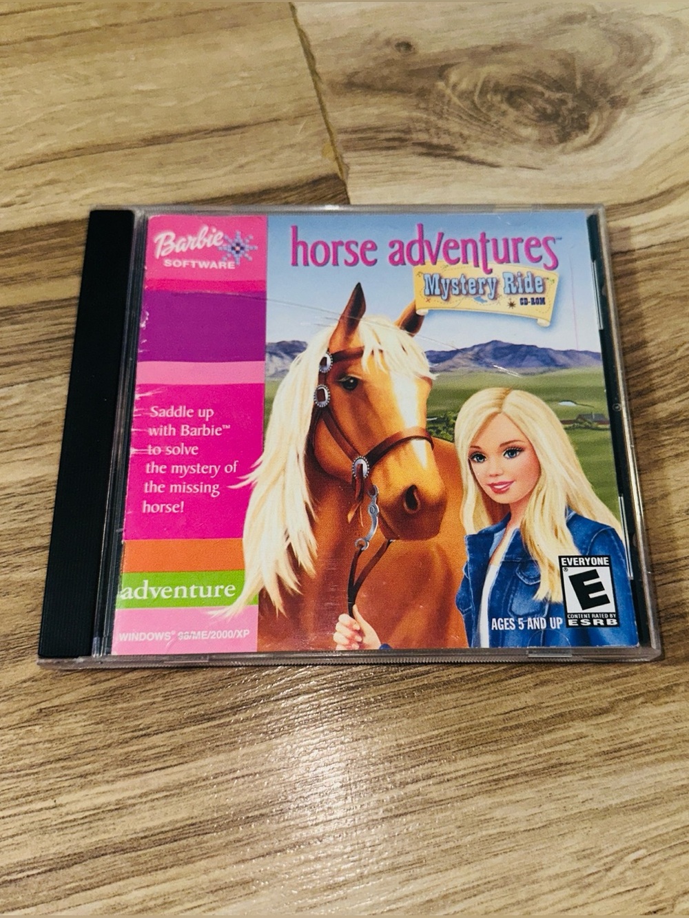 Barbie Vintage Y2K Horse Adventures Mystery Ride PC Computer Game